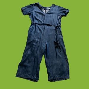 ASOS CURVE denim jumpsuit